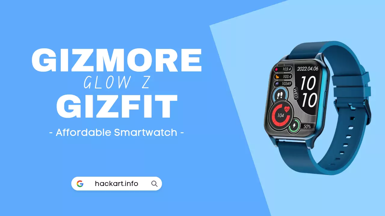 You are currently viewing Gizmore GizFit Glow Z: Launched With 1.78″ Amoled Display, Bluetooth calling, Spo2