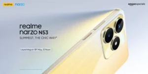 Read more about the article Realme Narzo N53 Set to Launch in India on May 18th with Sleek Design, High-Performance, and Advanced Features